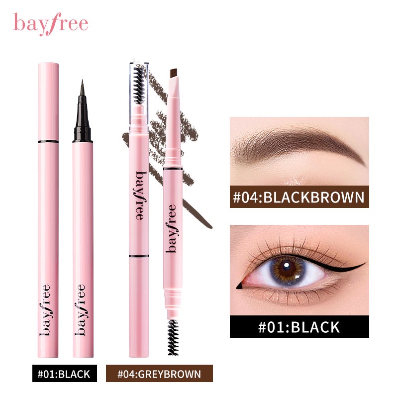 (READY&amp;ORI) Kimuse Bayfree Liquid Evenly Long Lasting Eyeliner BFE02