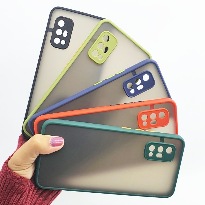 CASE MATTE VIVO V19 TRANSPARAN FUZE MACARON MY CHOICE - FA