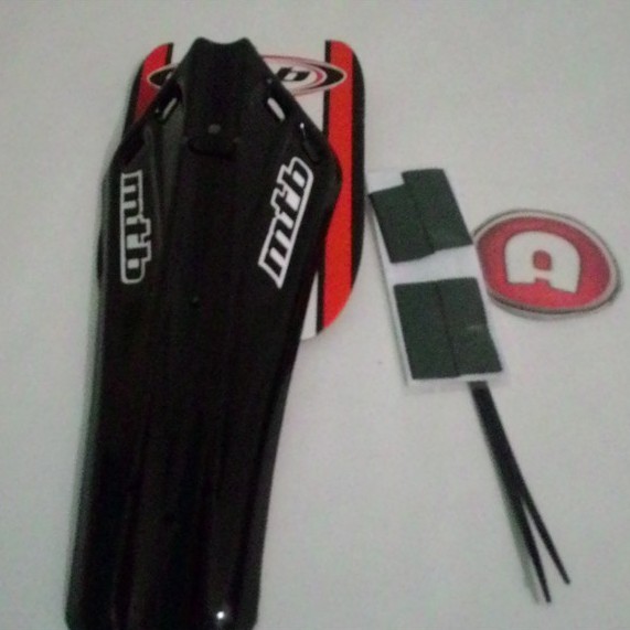 Fender/Spakbor Depan MTB - Pasang di Downtube Sepeda - Hitam