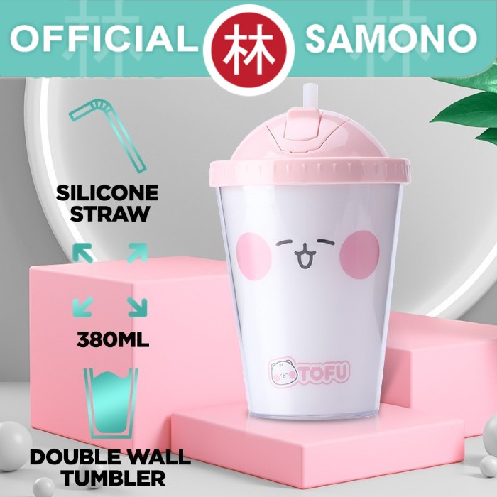 Samono SC003 Botol Minum Anak 2 Lapis Wall Tumbler BPA Free 380ml