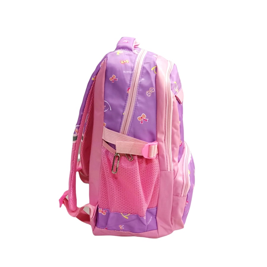 Tas Sekolah Anak Perempuan SD Ransel Love Powa HL 188-11 Import + Free Pensil Case - Skoola