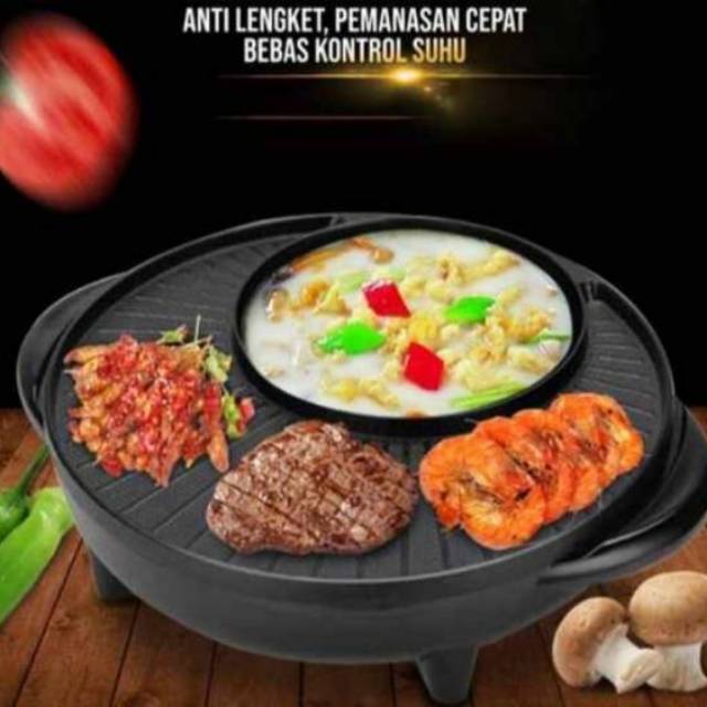 Panci electrik/ Panci sukiyaki / Panci shabu shabu /panci panggang