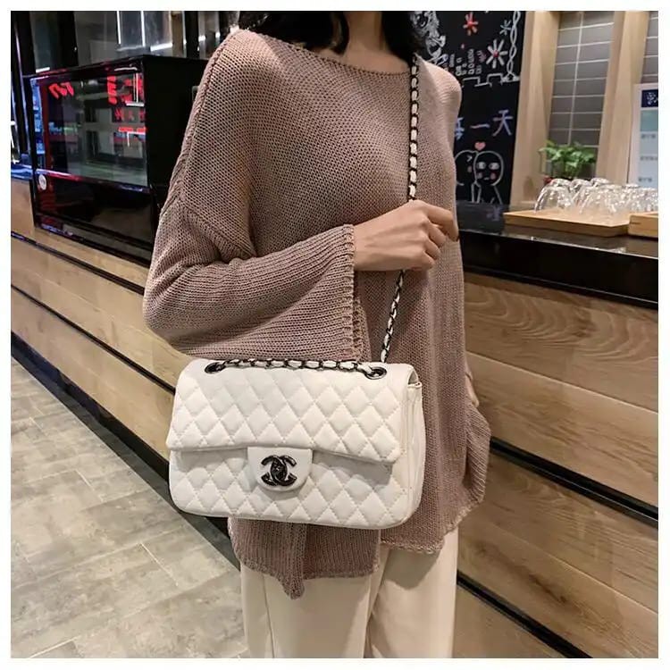 CR 7290 EL 5119 RISCE TAS SELEMPANG TALI RANTAI IMPORT WANITA CEWEK PEREMPUAN JAKARTA BATAM ZC 3151 ZC 2144 BQ 2985