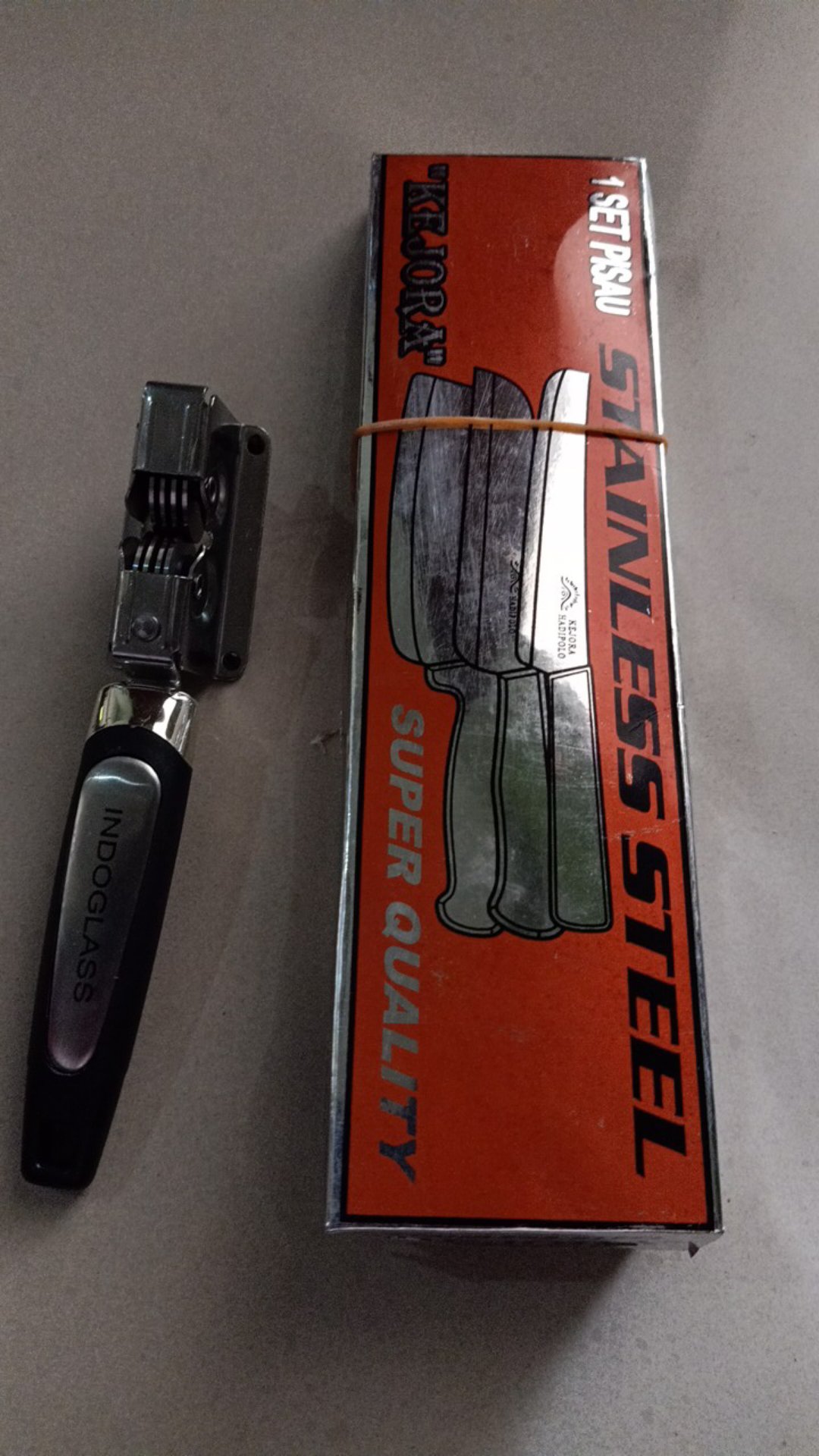 Paket Hemat Pisau Kejora Set+asahan.nya