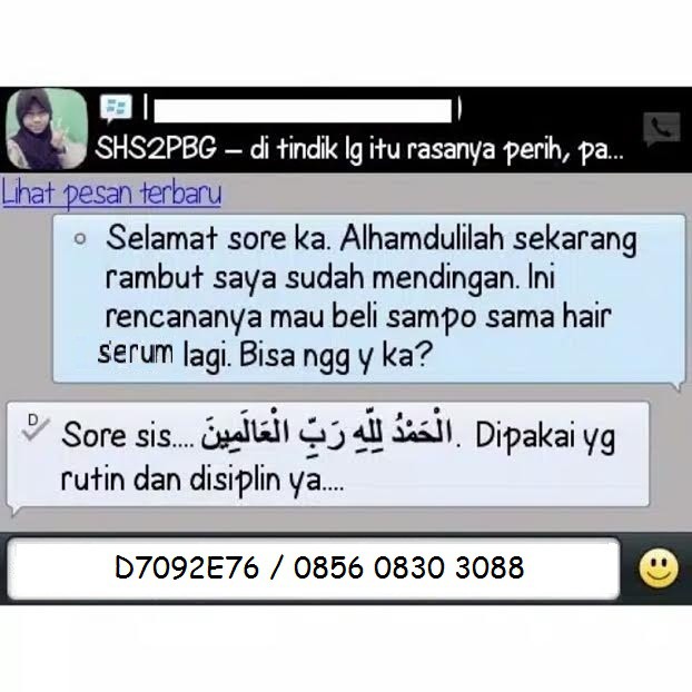 Green ANgelica Combo Tiga Perawatan Rambut Rontok Ringan Ampuh Hilangkan Ketombe Bande;l