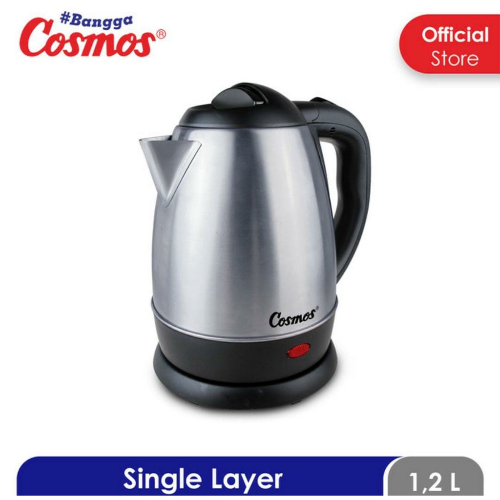 Teko Listrik Cosmos CTL 618 1,2 L Stainless Electric Kettle Cosmos 618 Teko Air Panas Teko Cosmos