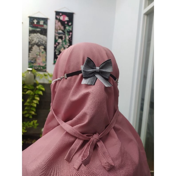 konektor masker pita gradasi  Korea murah harga flash sale