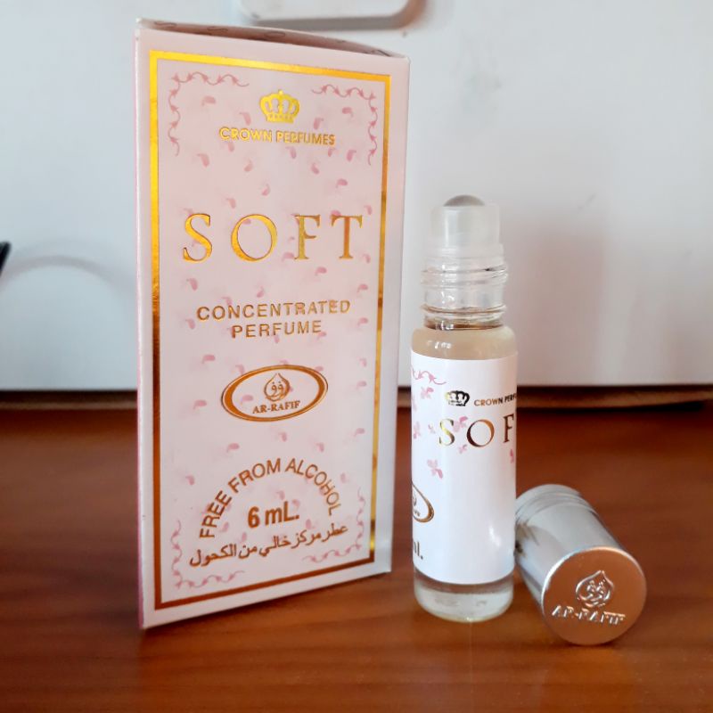 SOFT Parfum AR-RAFIF 6ml Minyak Wangi Roll On Non Alkohol