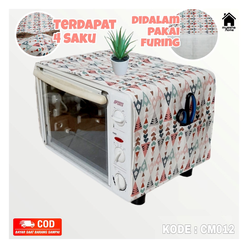 Cover Microwave Oven Sarung Microwave Oven Tempat Microwave Oven Motif Indian