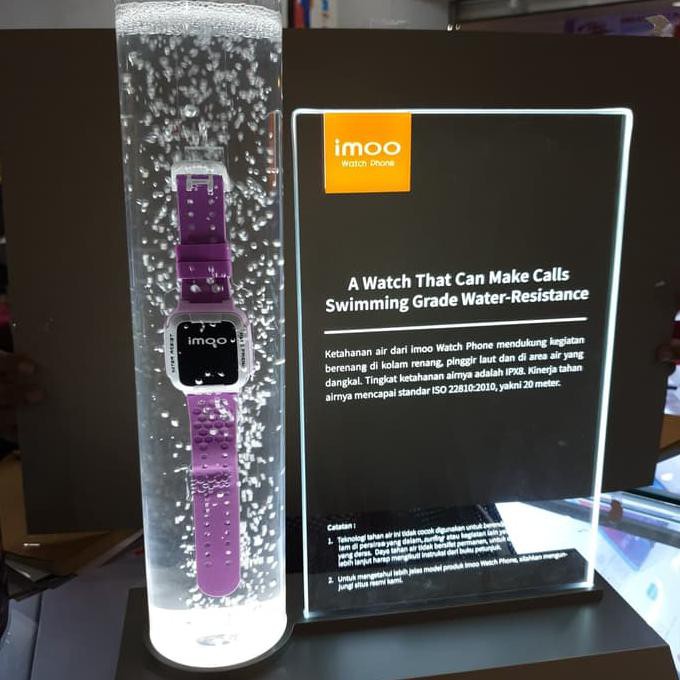 Promo Besarbesaran Jam Tangan Imoo-Imoo Watchphone Garansi Resmi Imoo - Blue/Pink - Merah Muda