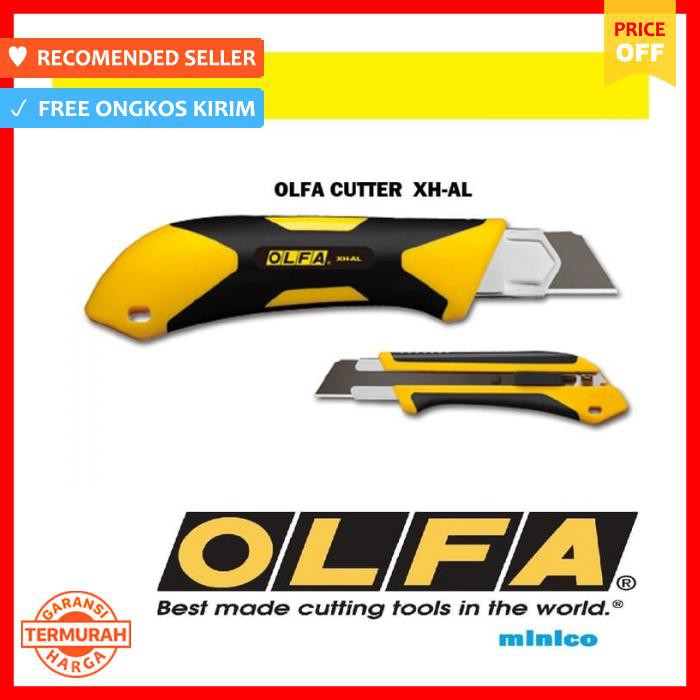 

Cutter - Olfa Xh Al Olfa X Design Comfortgrip 12121001 - Alat Pemotong Kertas