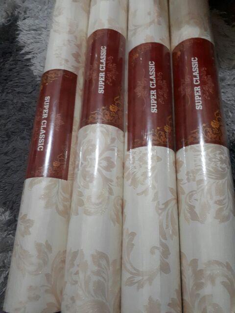 Wallpaper Dinding Klasik Gold Emas Eropa Style Luxury