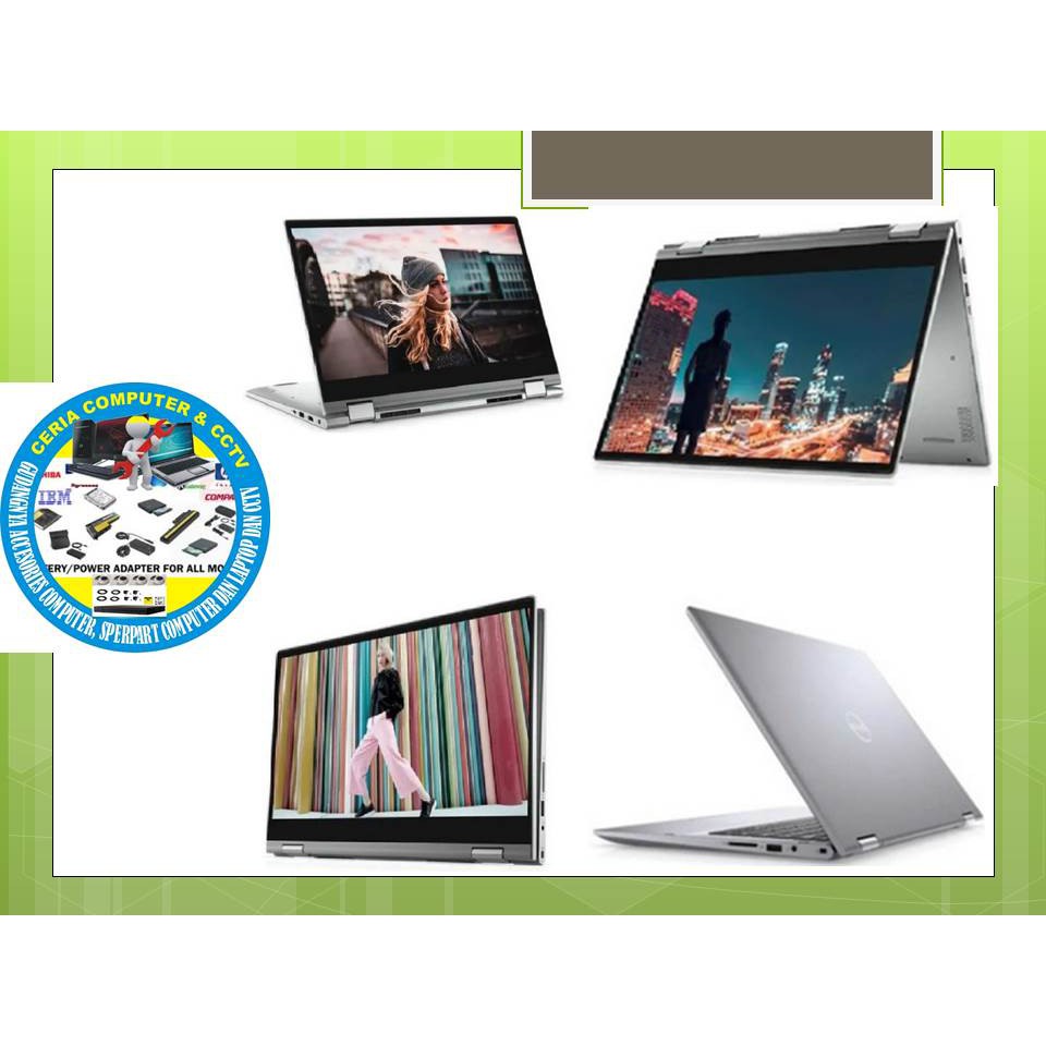 DELL 2IN1 RAM 8GB SSD 512GB LAPTOP DELL INSPIRON 5406 2in1 i5-1135G7 BAGUS MURAH PROMO