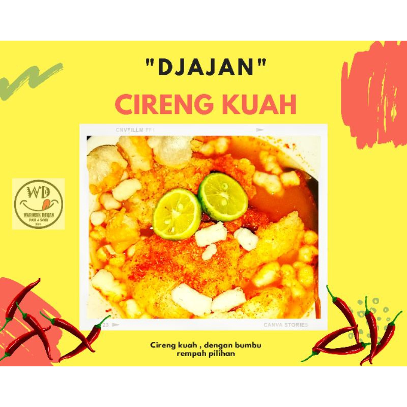 

cireng kuah instan waroenk djajan 200 gram enak murah meriah