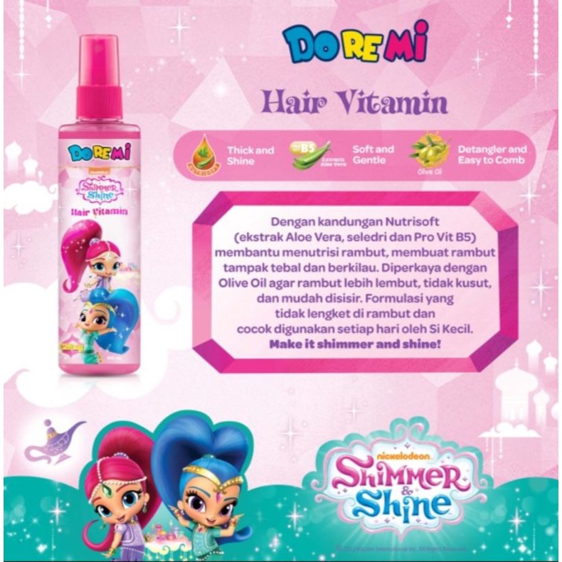 DOREMI SHIMER HAIR VITAMIN 100 ML