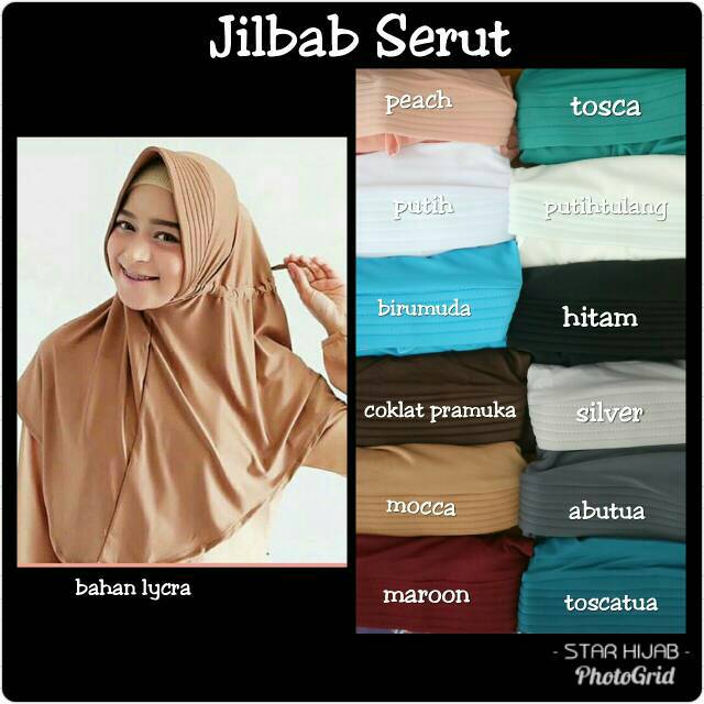 Jilbab serut murah polos jokowi adiba instan Shopee Jilbab serut murah polos jokowi adiba instan Shopee