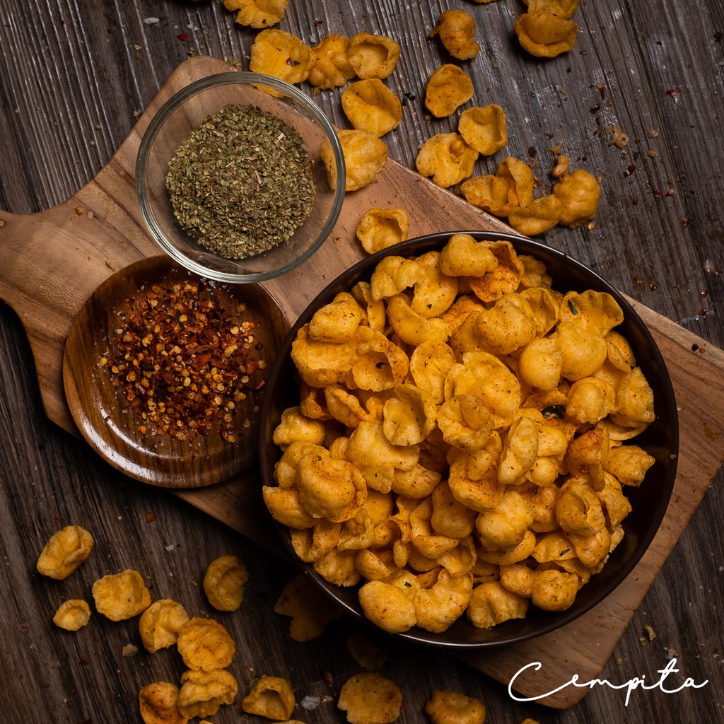 

Kerupuk Kerang Bumbu Pedas