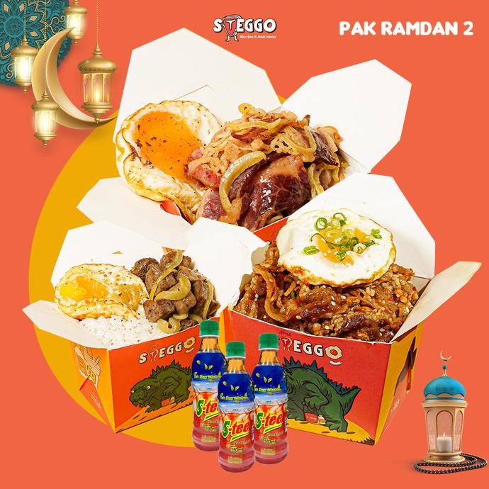 

Pak Ramdan 2, Paket Ramadhan Steggo Beef Rice Box (Ready To Eat) Muezhahalifah