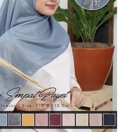 ◌ JILBAB SEGI EMPAT SHINAR PAYET MUTIARA / KERUDUNG PESTA SHINAR PAYET MUTIARA ➷