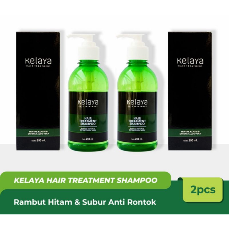 KELAYA HAIR TREATMENT Shampoo Shampo Sampo Kalaya Anti Rontok Original - 2 pcs