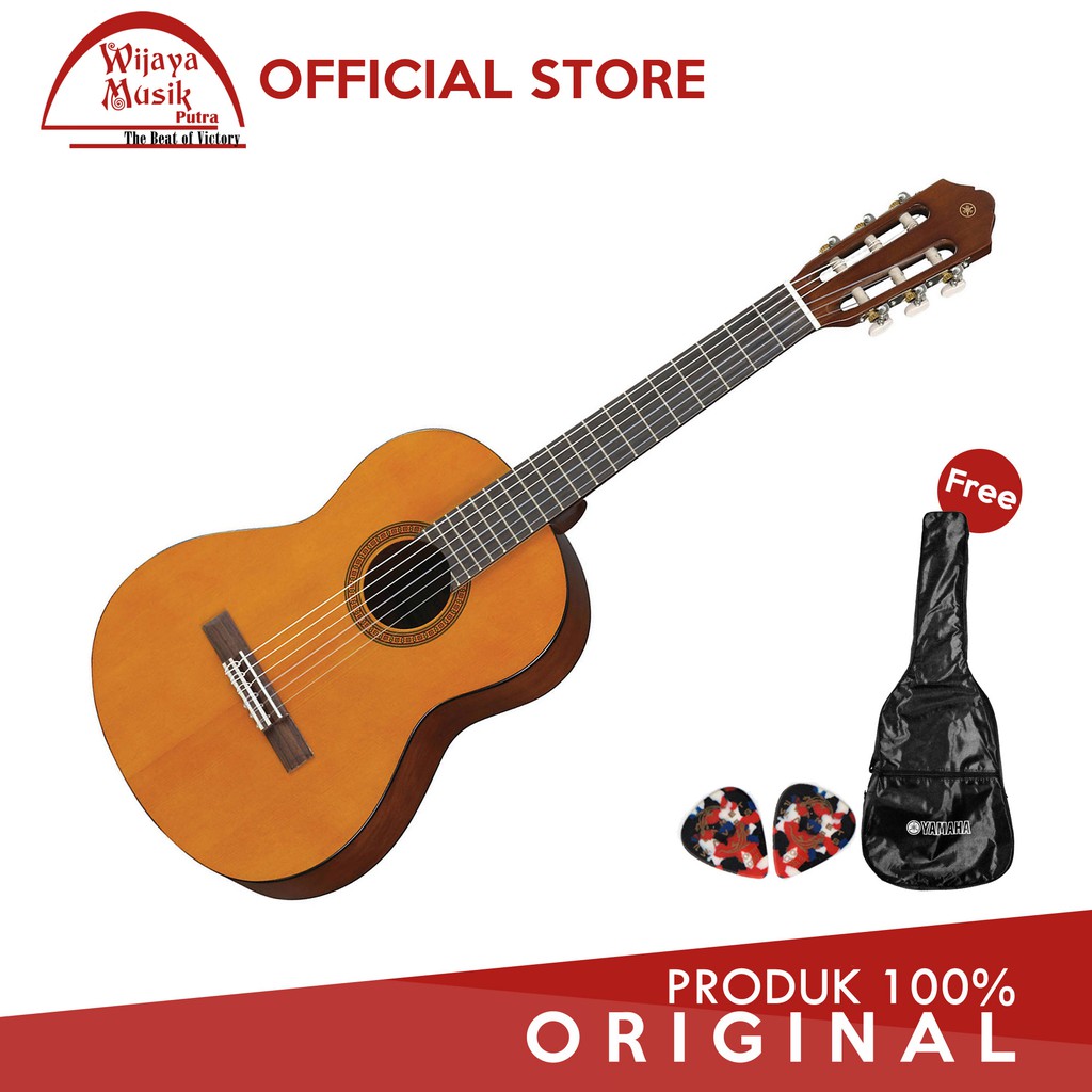 Yamaha Gitar Klasik (1/2) CGS 102A / CGS102A / CGS102 A - Natural + Gratis Softcase & 2 Pick-0
