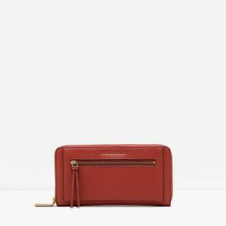  Dompet  wanita cnk front zipper charles  n keith  wallet 