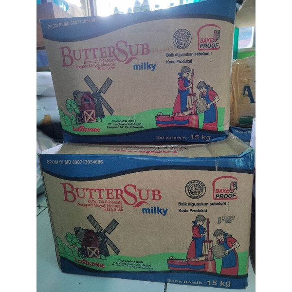 

Butter sub milky repack 1kg