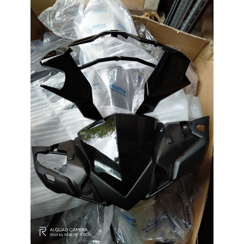 Batok depan Vario 150 LED batok depan Vario 125 LED hitam