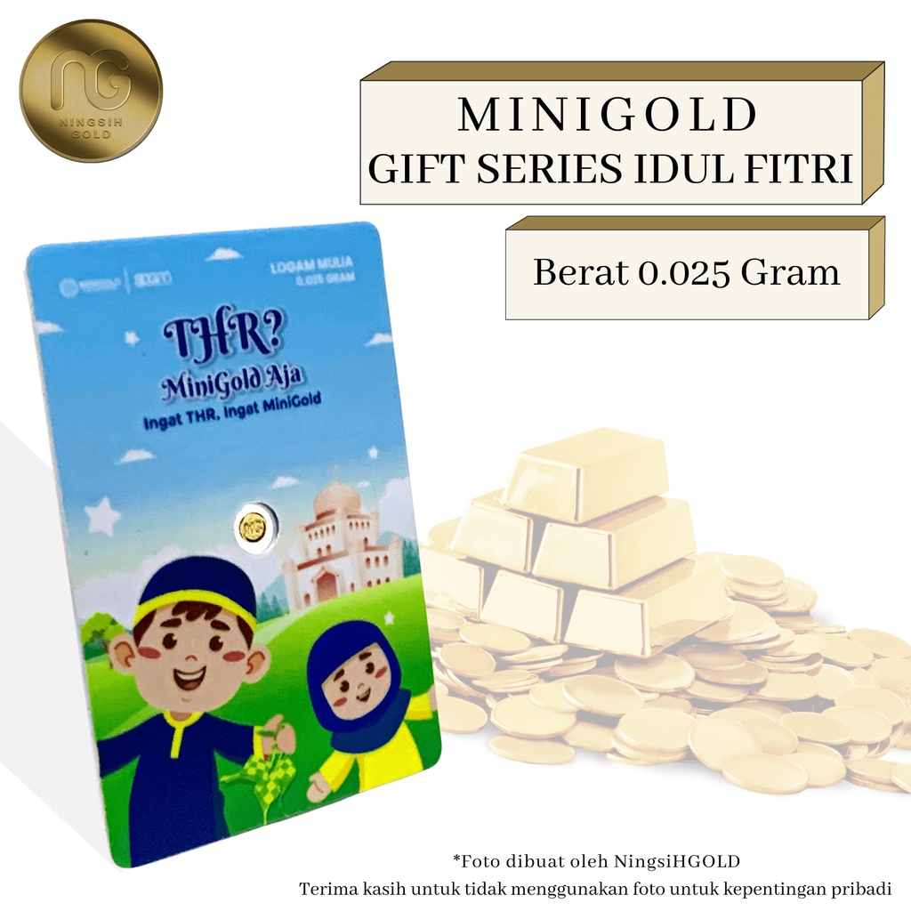 MINI GOLD Gift Series 0,025gr