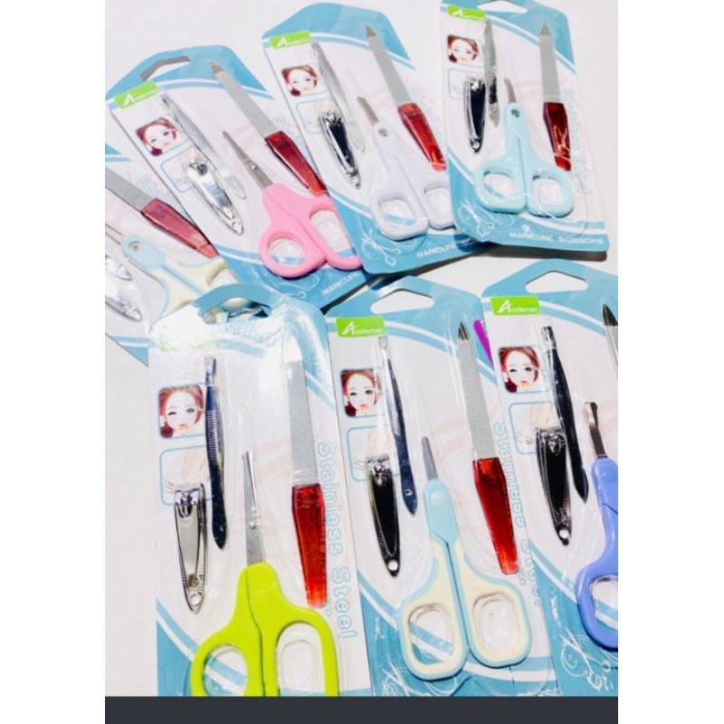 Minicure pedicure set alat gunting kuku