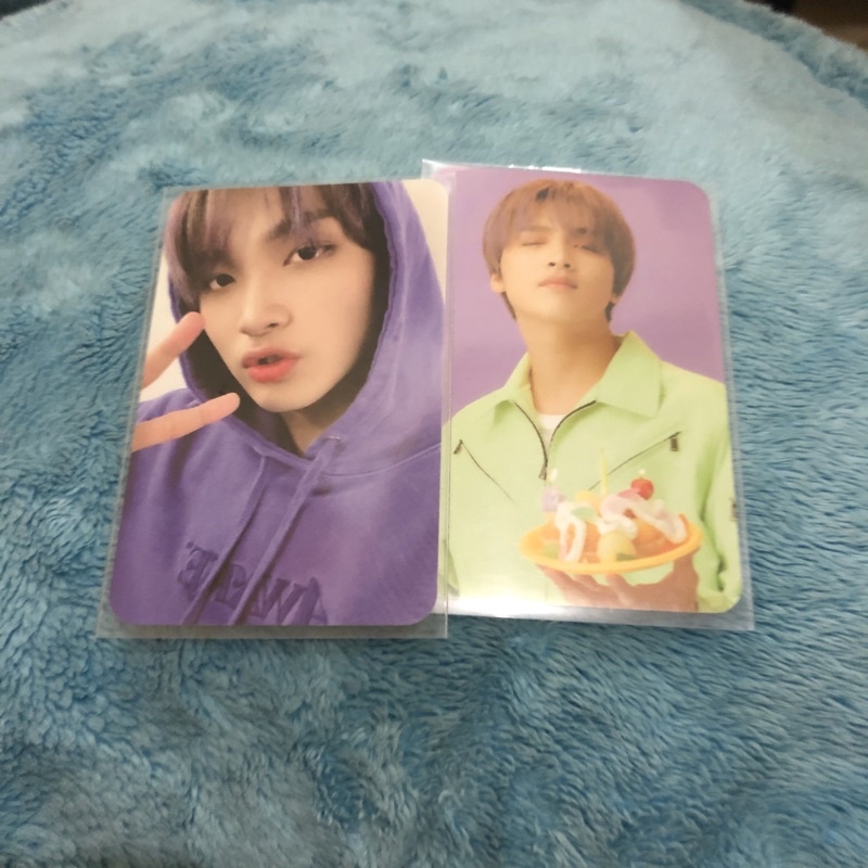 Photocard PC Haechan Selca Photopack SG21 Hoodie Ungu (as set)