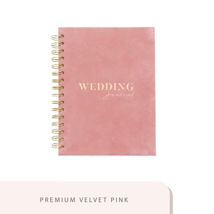 

(BISA COD) PREMIUM WEDDING PLANNER BOOK BY VOLA