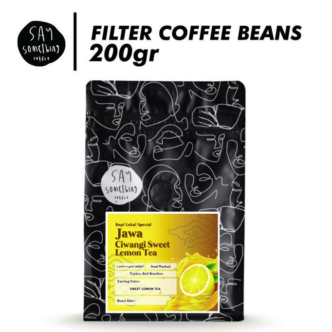 

[ COD ] Kopi Jawa Ciwangi Sweet Lemon Tea 200gram (Biji Kopi Arabika - Filter) EKSLUSIF Kode 1180