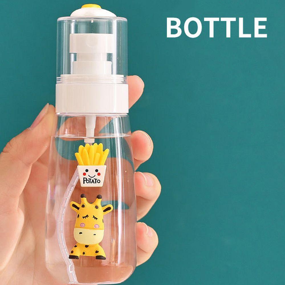 Botol Spray Kartun Agustinina 60ML/100ML Botol Parfum Shampoo Shower Gel Travel Anak Perempuan