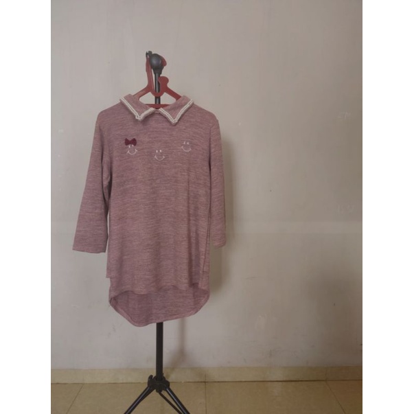 Preloved Baju Dusty Pink