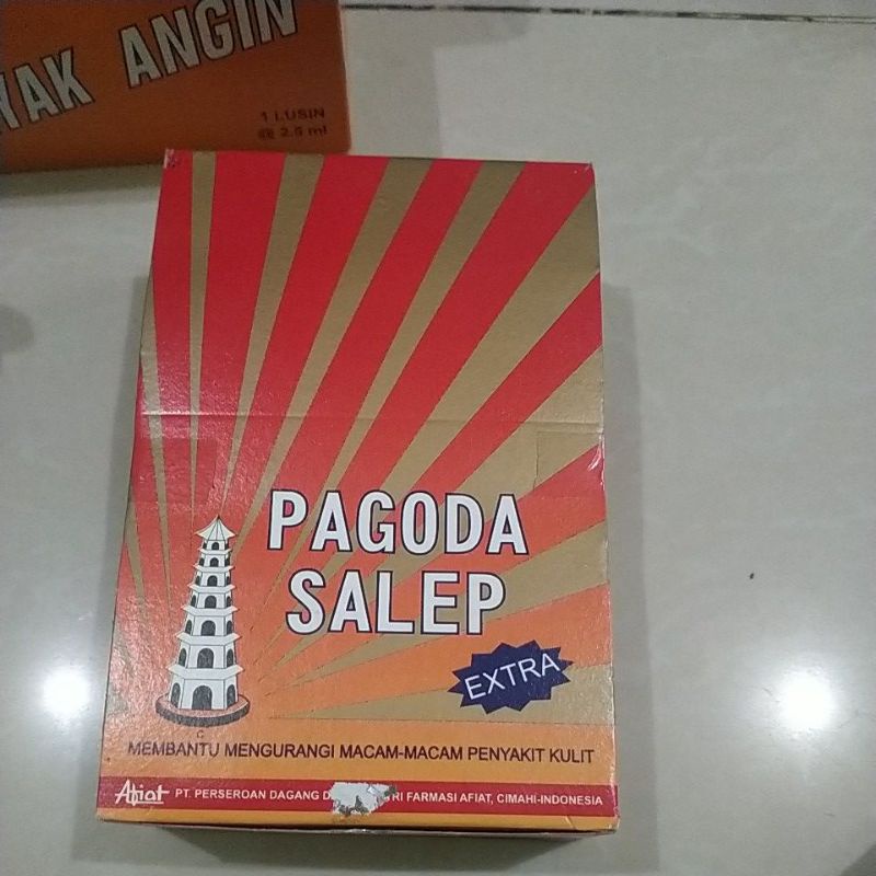 Pagoda salep kulit,per pcs.