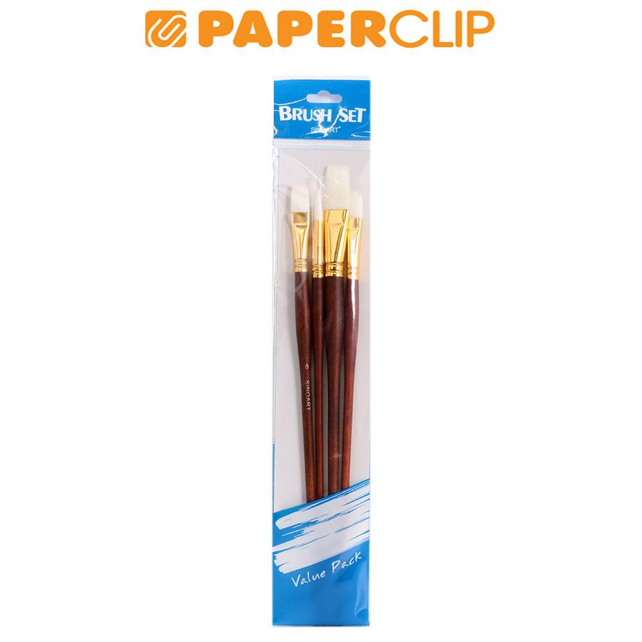

KUAS LUKIS SFB0274 SINOART BRUSH SET 4