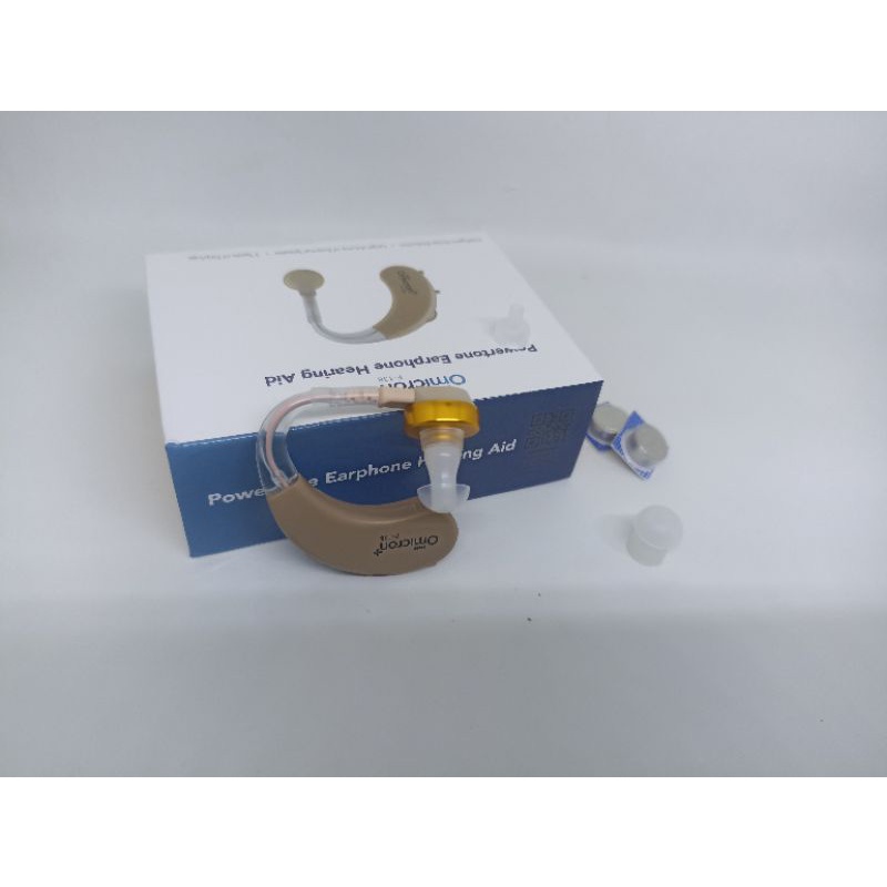 Earphone Alat Bantu Dengar Garansi TaffOmicron Pengeras Suara Jelas Bagus Hearing Aid Pendengaran tuna rungu F-138 Axon Taff