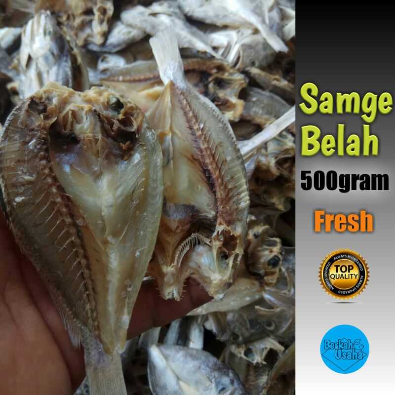 

IKAN ASIN BELAHAN SAMGE 500gram