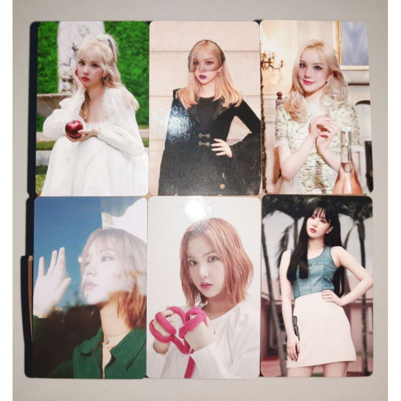 [OFFICIAL] GFRIEND Eunha Benefit era Fever - Apple Photocard