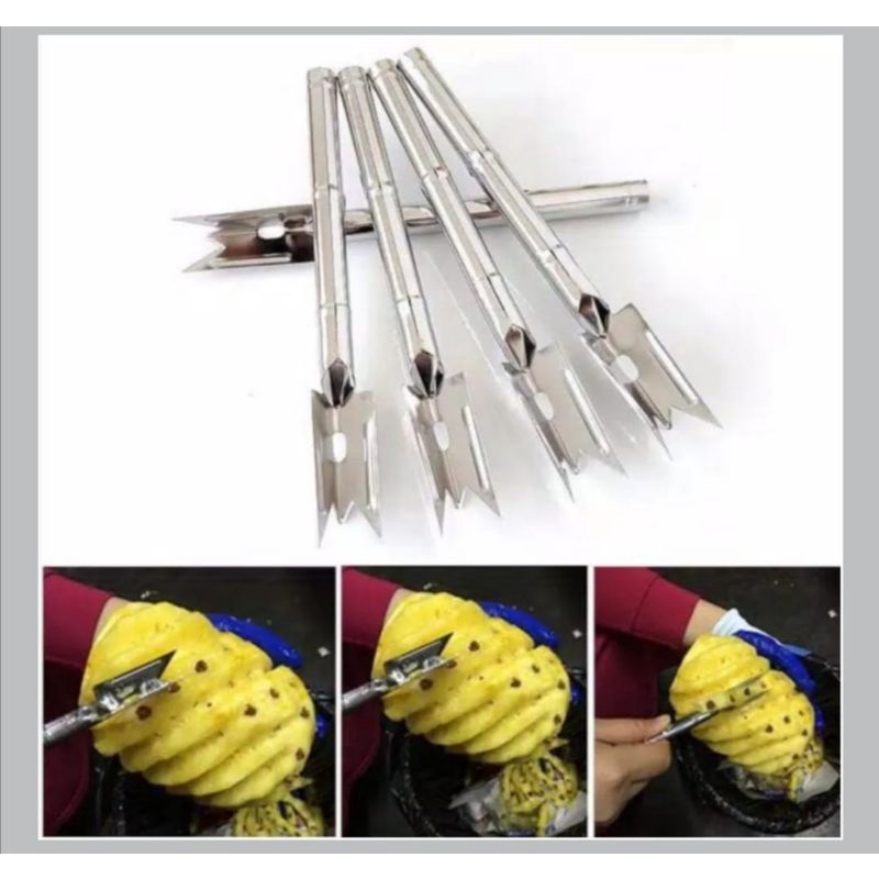 Pisau Pemotong Mata Nanas /Pisau Nanas Stainless Premium