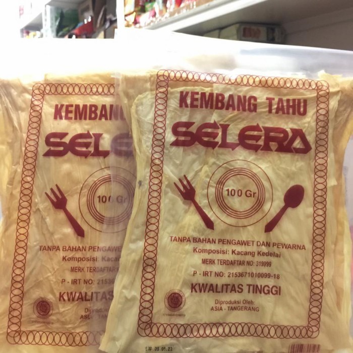 KEMBANG TAHU SELERA 100 G