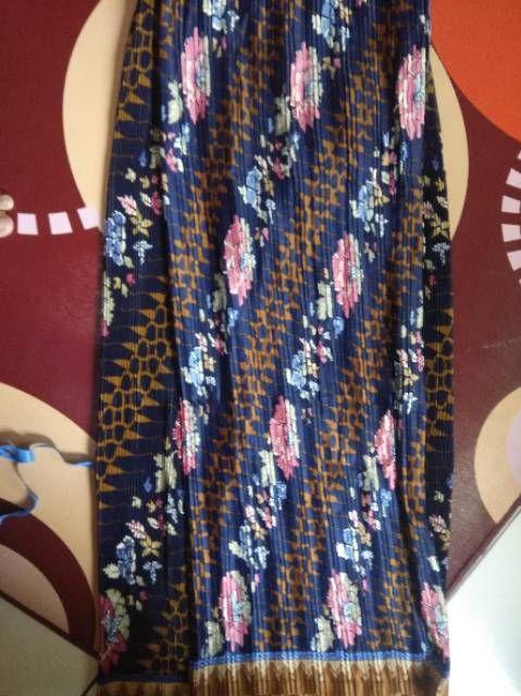 Couple Family Novianty Rok Instan Plisket Jumbo Kombi Kemeja Batik Ayah Dan Anak