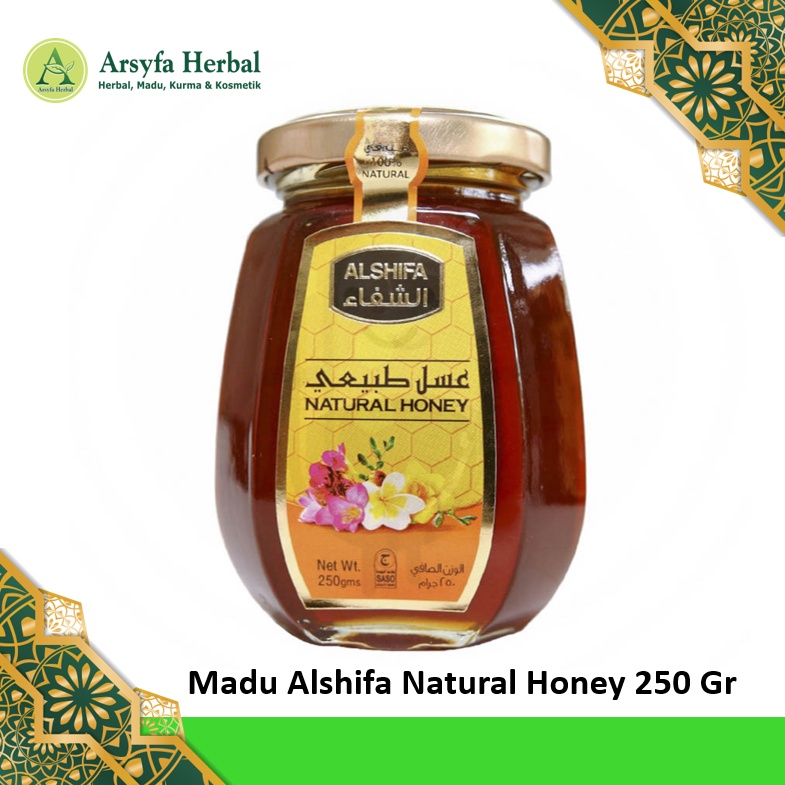 

Alshifa Natural Honey | Madu Arab Alshifa 250 Gram Kemasan Baru