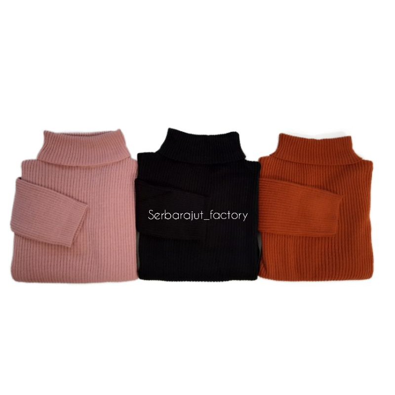 Sweater Turtle neck Anak / Sweater Rajut Anak 4-5thn / Sweater Rajut Anak