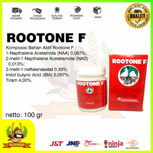 Rootone F Hormon Pengatur Tumbuh Penumbuh Akar Tanaman ZPT 100gr