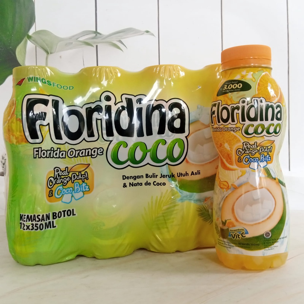 Floridina Orange Coco Bitz 350ml Kartonan (12pcs)