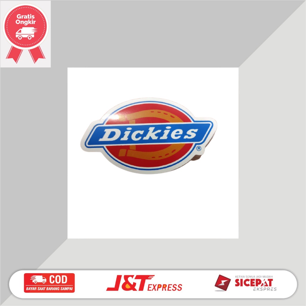 

Stiker Distro Brand Branded Anti Air Murah Setiker Distro Dickies