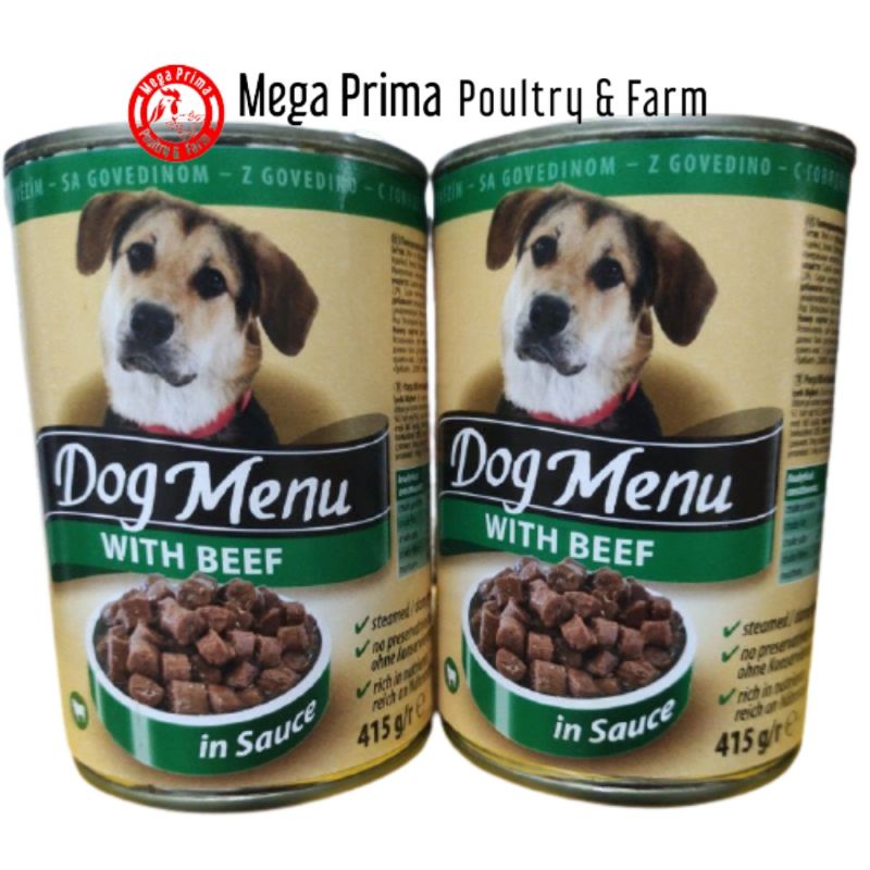 Dog Menu  wet Food Dog 415g