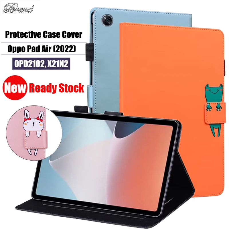 Casing Untuk Oppo Pad Air (2022) 10.36 &quot;OPD2102 X21N2 Pola Fashion Tablet Perlindungan Case Hewan Lucu Dicat Dompet Flip Card Stand Shockproof Leather Cover